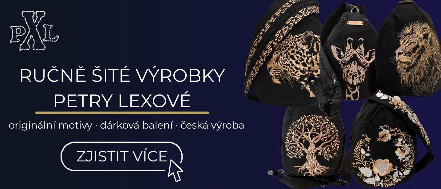 Ručně šité výrobky Petry Lexové