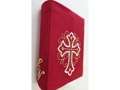 Červený obal na kancionál