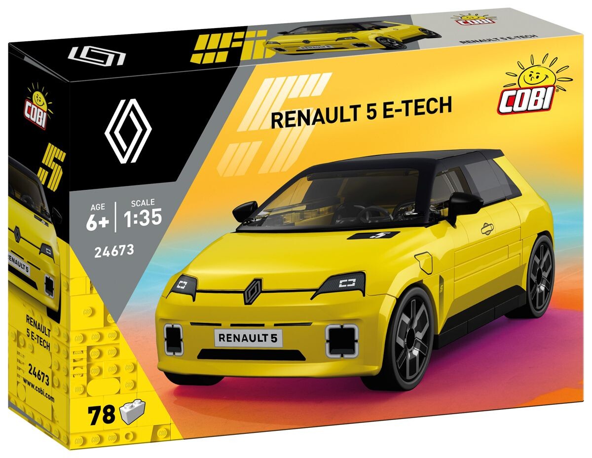 COBI 24673 Renault 5 E-Tech