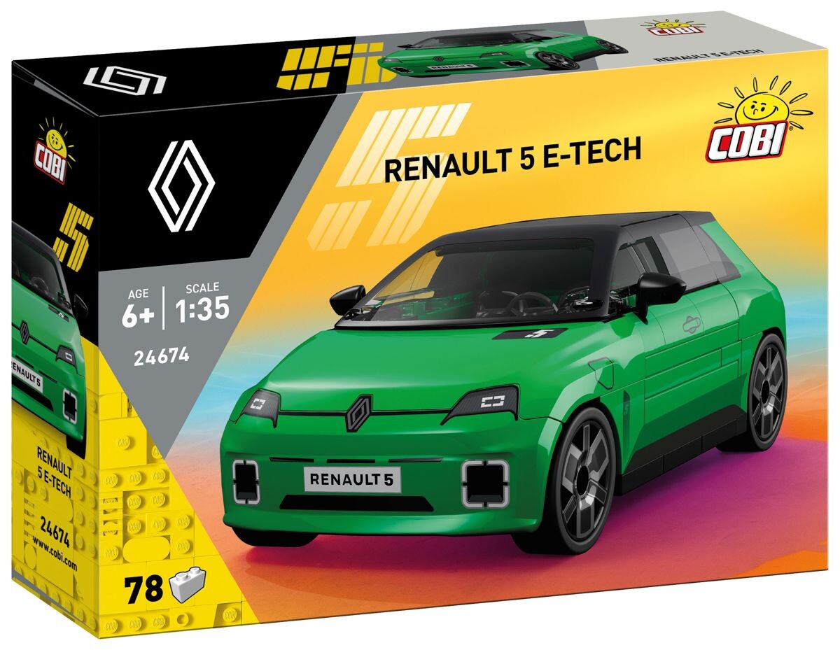COBI 24674 Renault 5 E-Tech