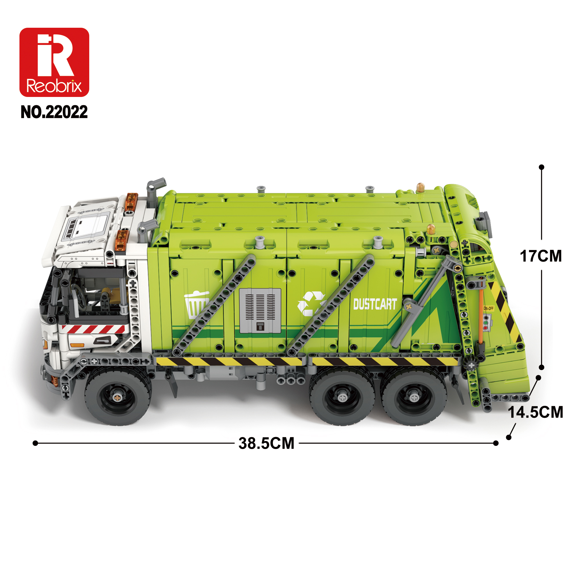 Reobrix 22022 Popelářský vůz R/C