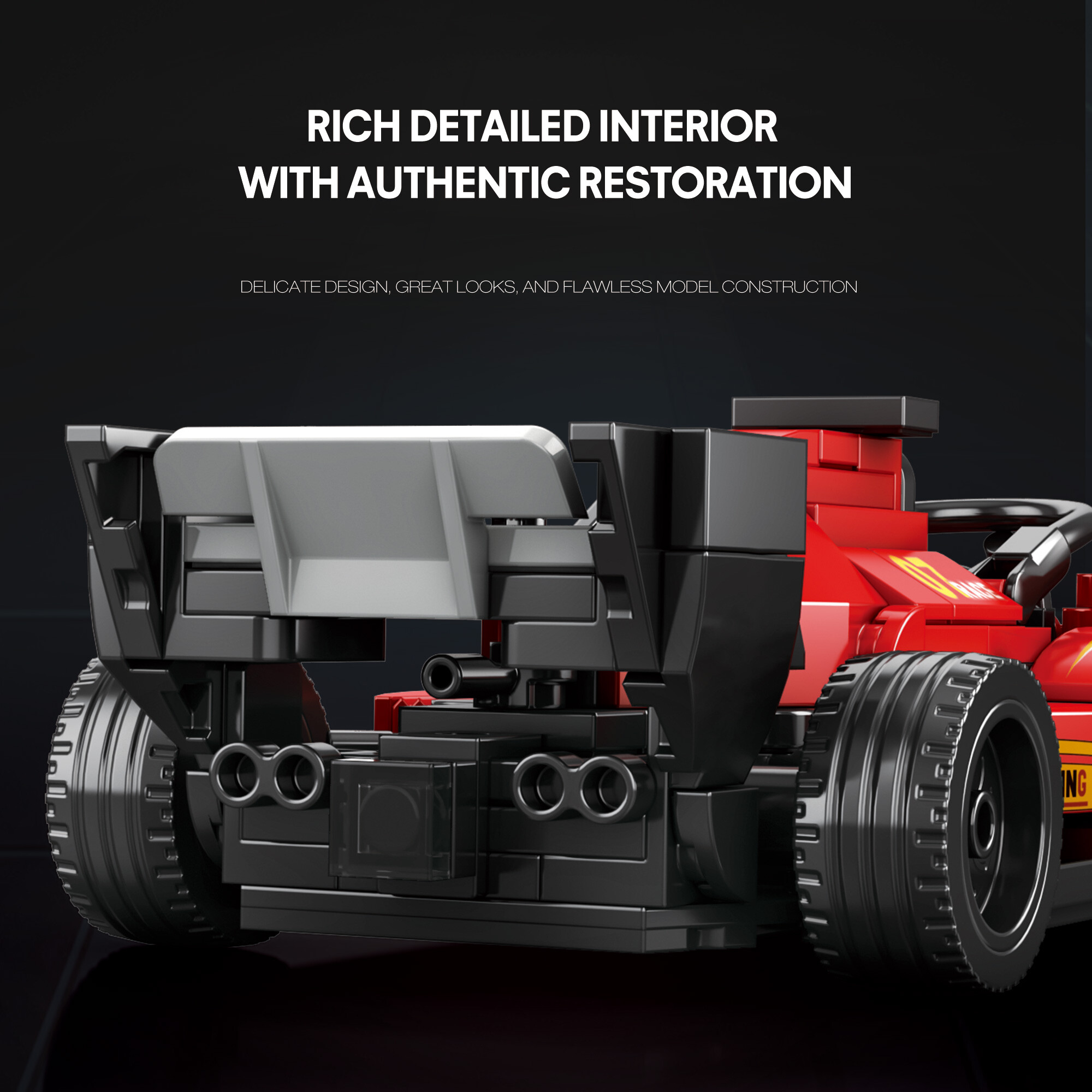Reobrix 663 Závodní auto 1:24