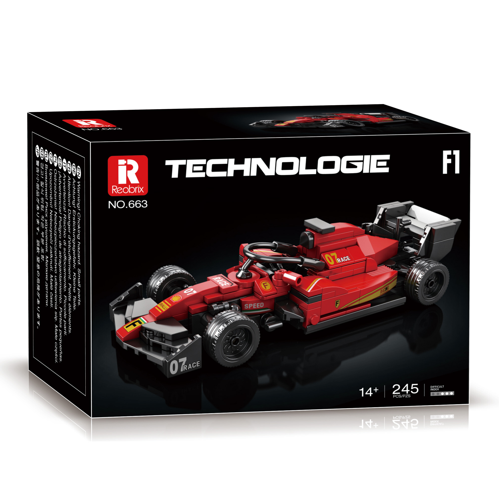 Reobrix 663 Závodní auto 1:24