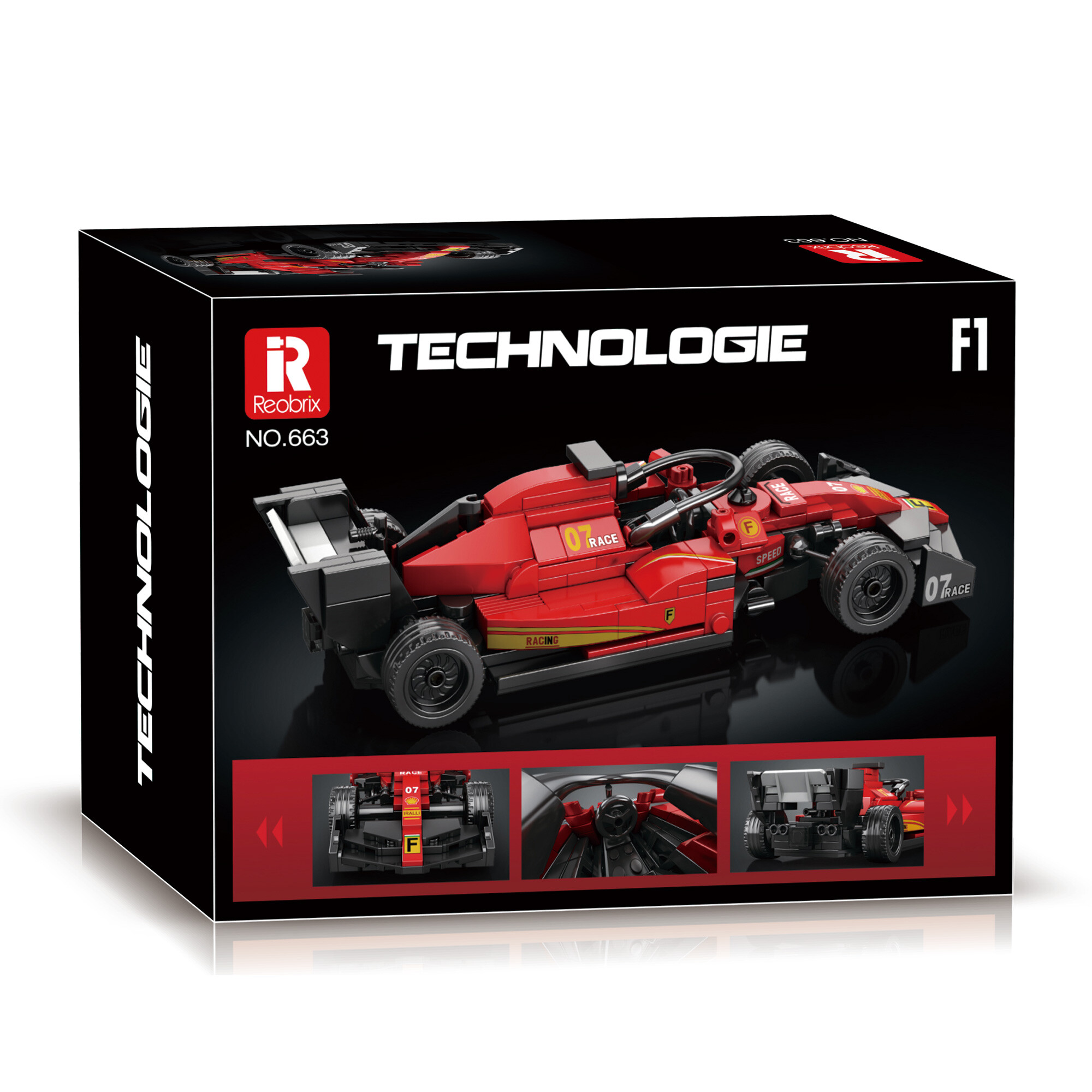 Reobrix 663 Závodní auto 1:24