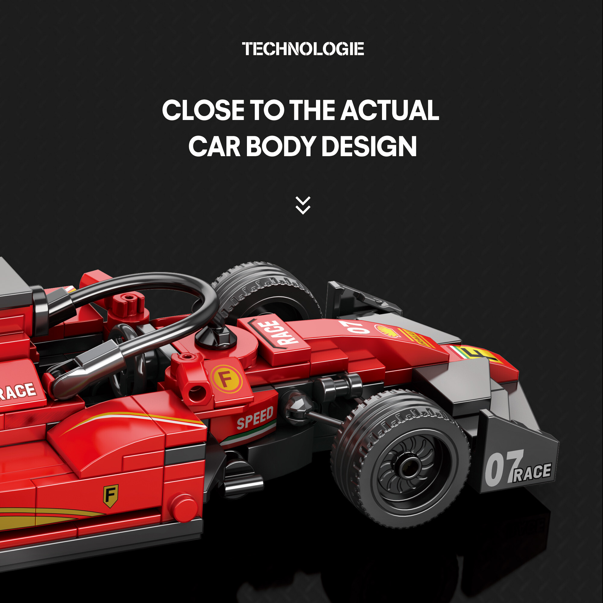 Reobrix 663 Závodní auto 1:24