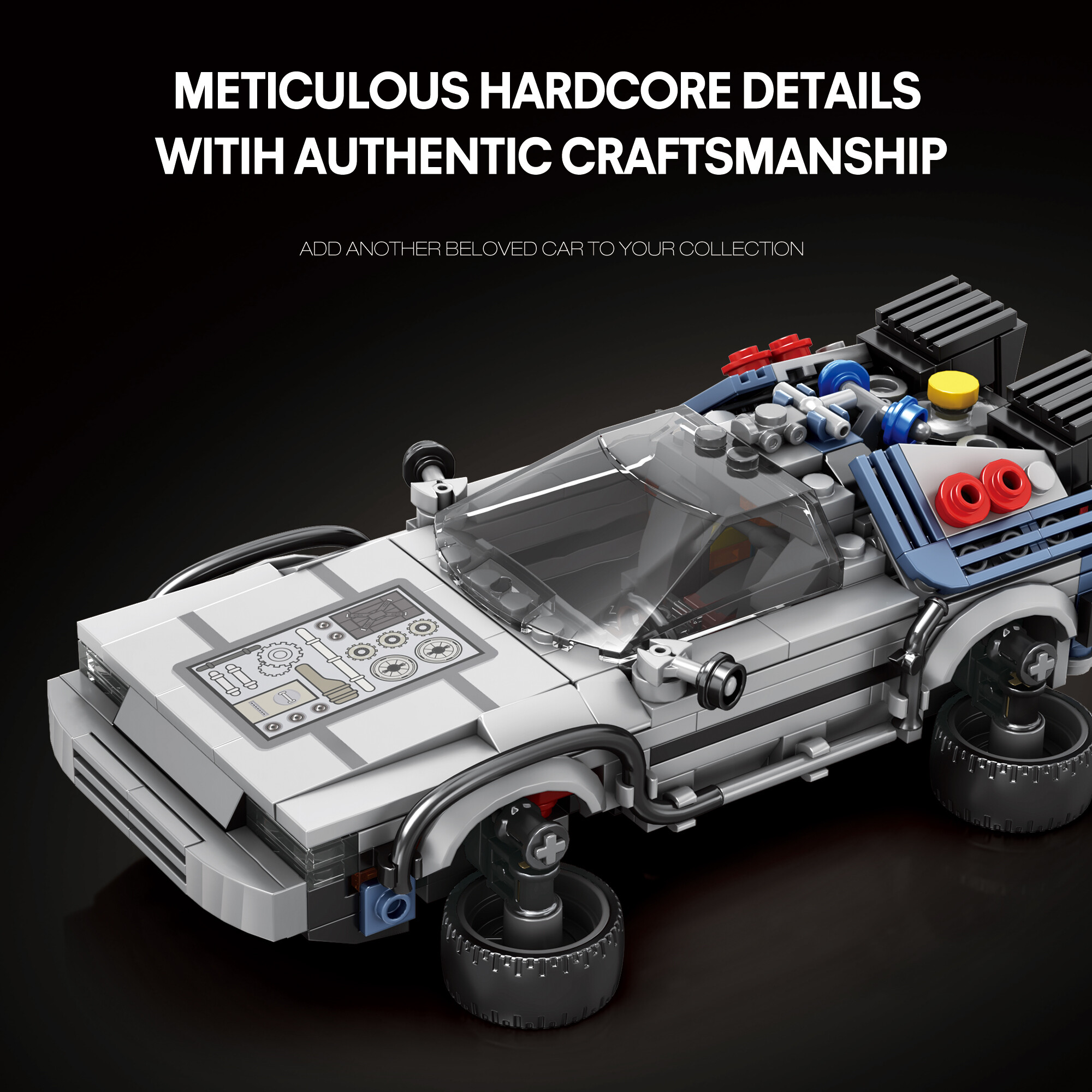 Reobrix 665 Sportovní auto 1:24