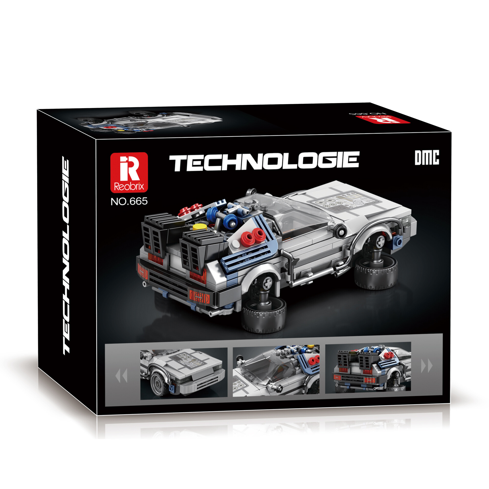 Reobrix 665 Sportovní auto 1:24