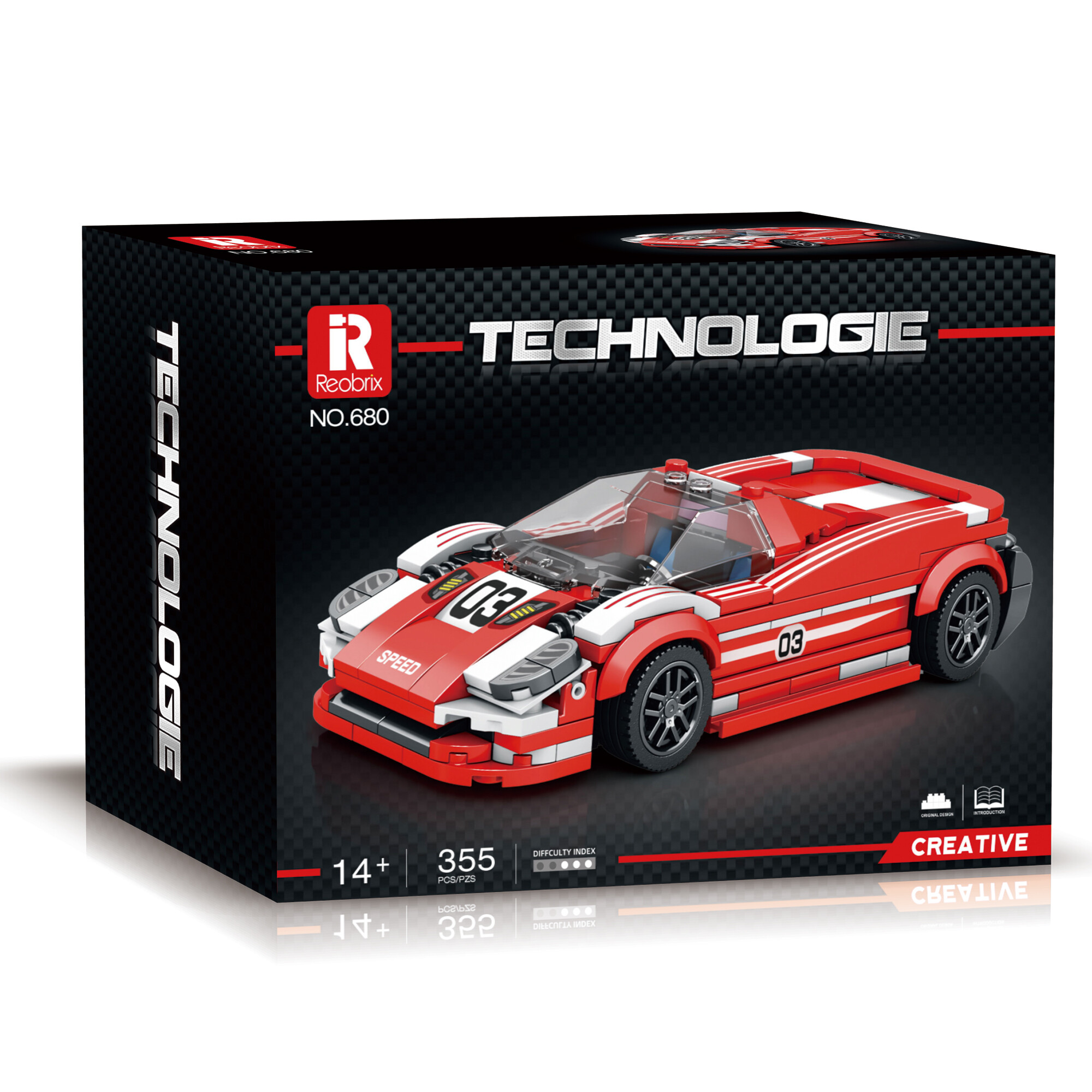 Reobrix 680 Závodní auto 1:24