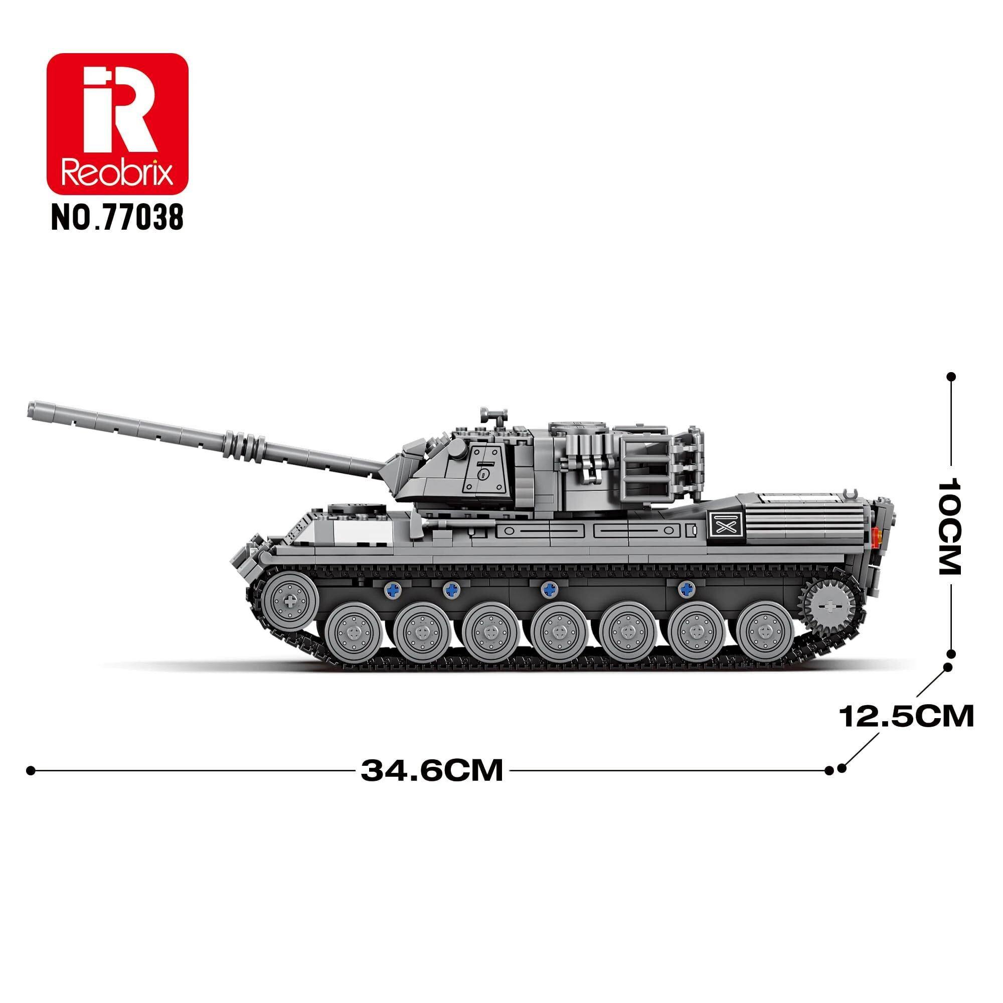 Reobrix 77038 Tank Leopard 1
