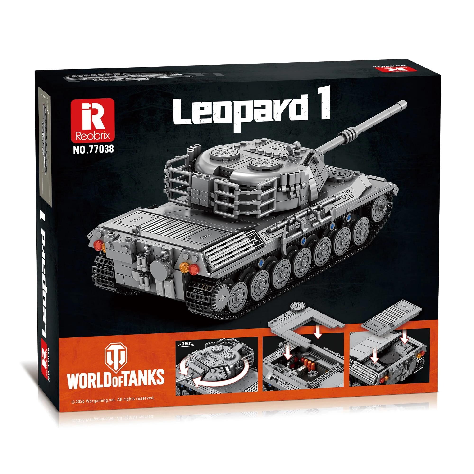 Reobrix 77038 Tank Leopard 1