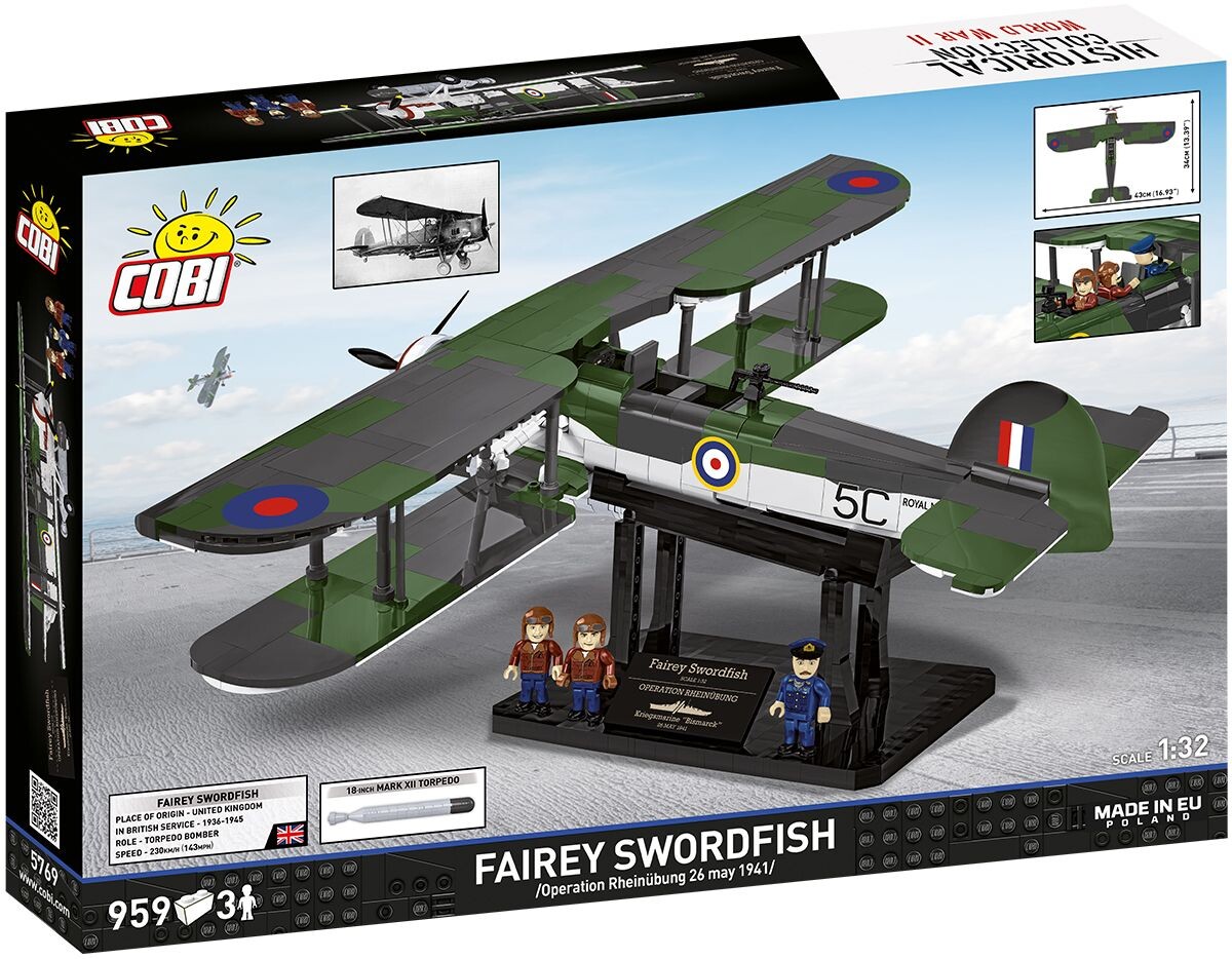 COBI 5769 Fairey Swordfish – Executive Edition