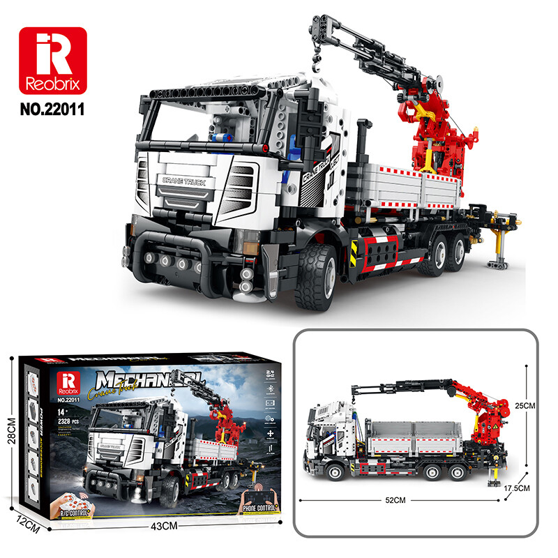 Reobrix 22011 Nákladní vůz s jeřábem R/C