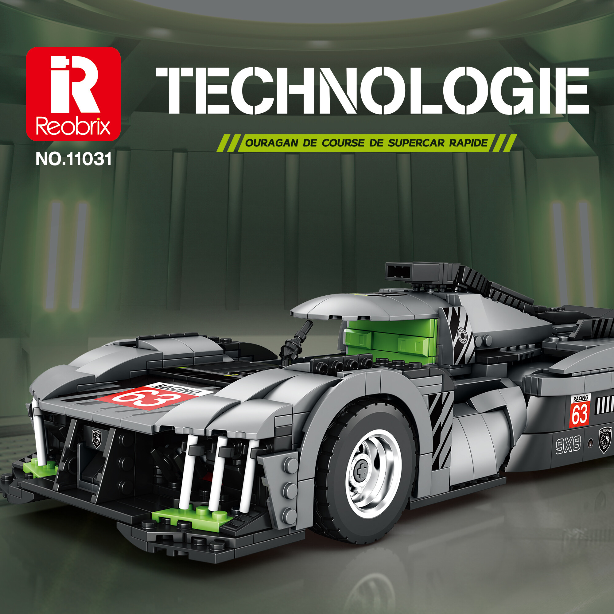Reobrix 11031 Závodní auto