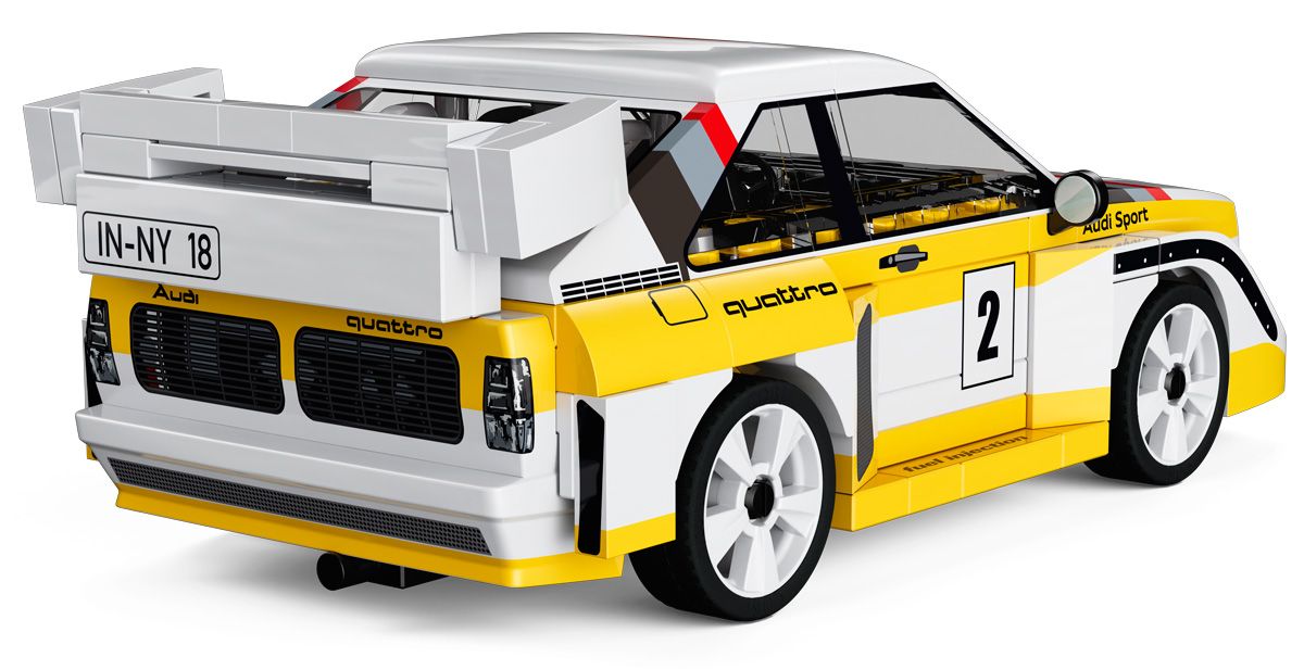 COBI 24667 Audi quattro S1 E2