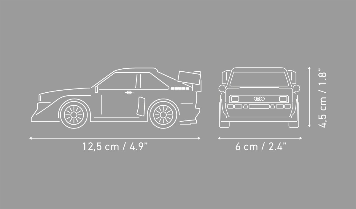 COBI 24667 Audi quattro S1 E2