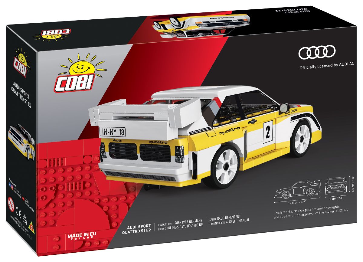 COBI 24667 Audi quattro S1 E2