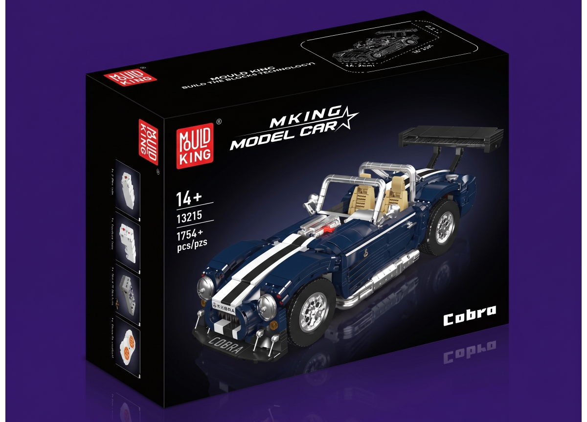 Mould King 13215 R/C automobil Cobra 1:10