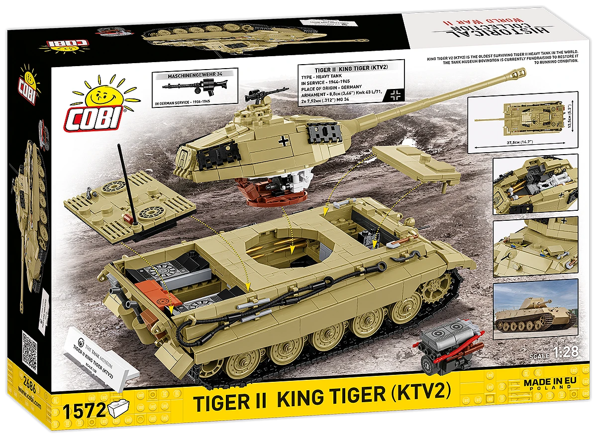 COBI 2686 Tiger II King Tiger (KTV2)