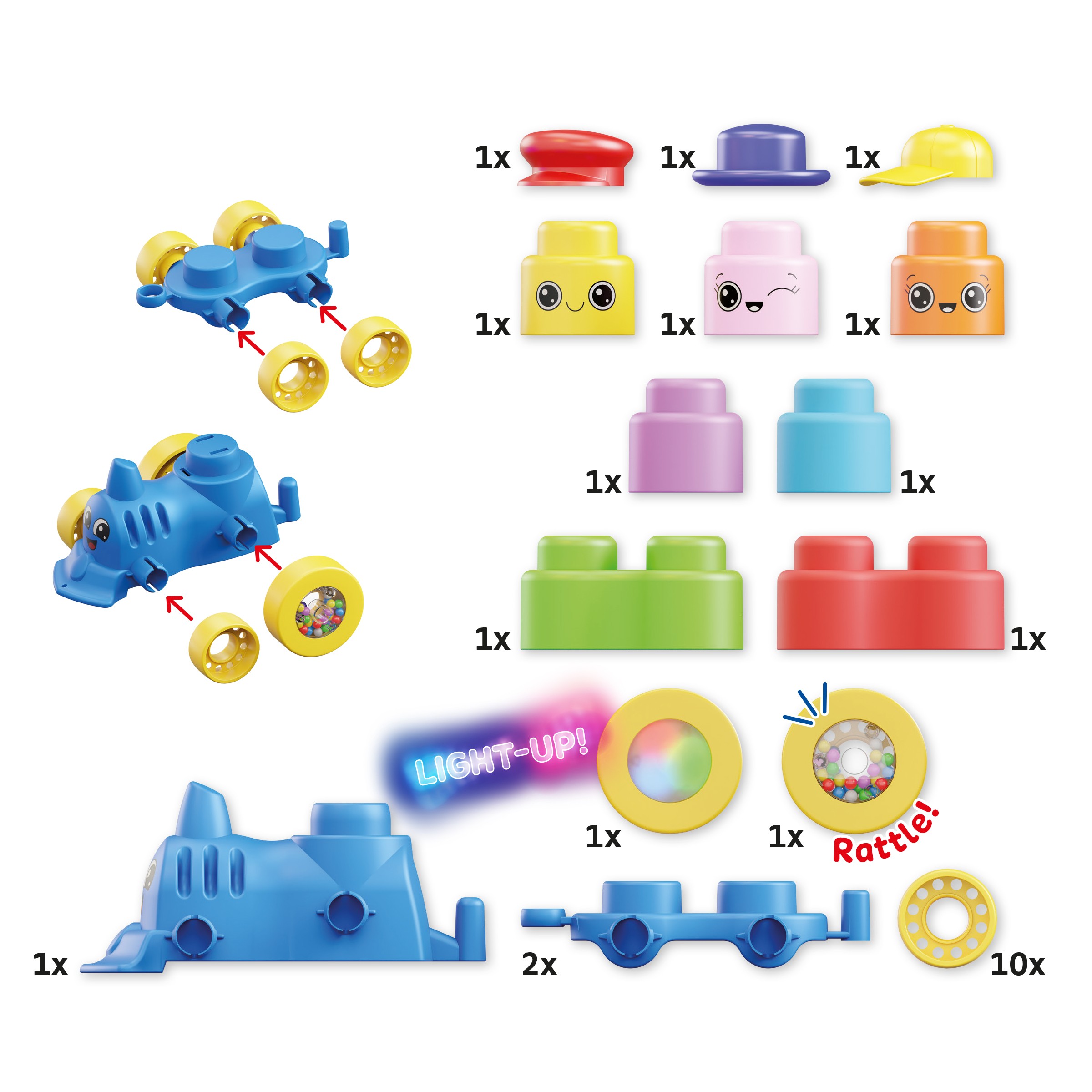 Quercetti 04155 Momy Soft Train