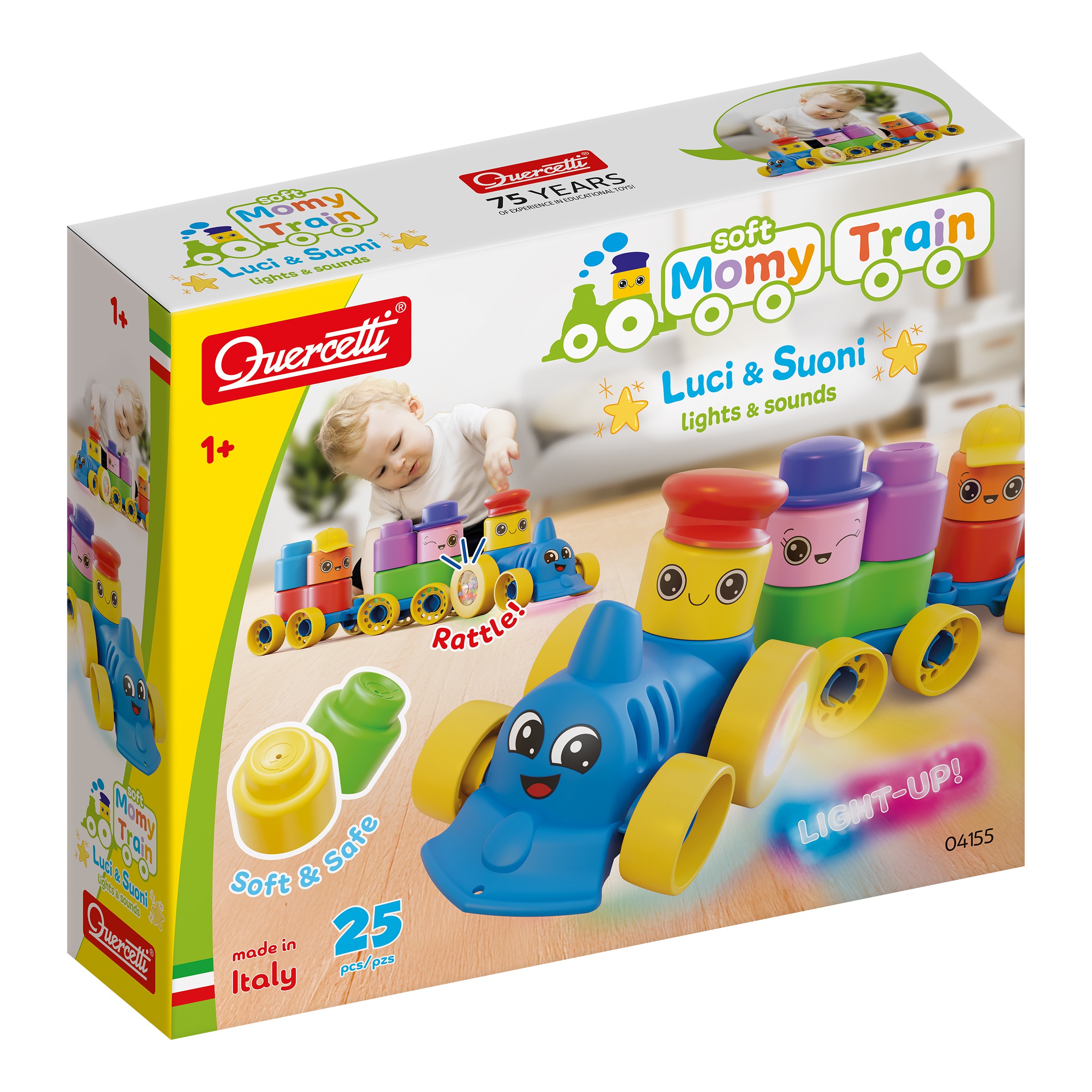 Quercetti 04155 Momy Soft Train