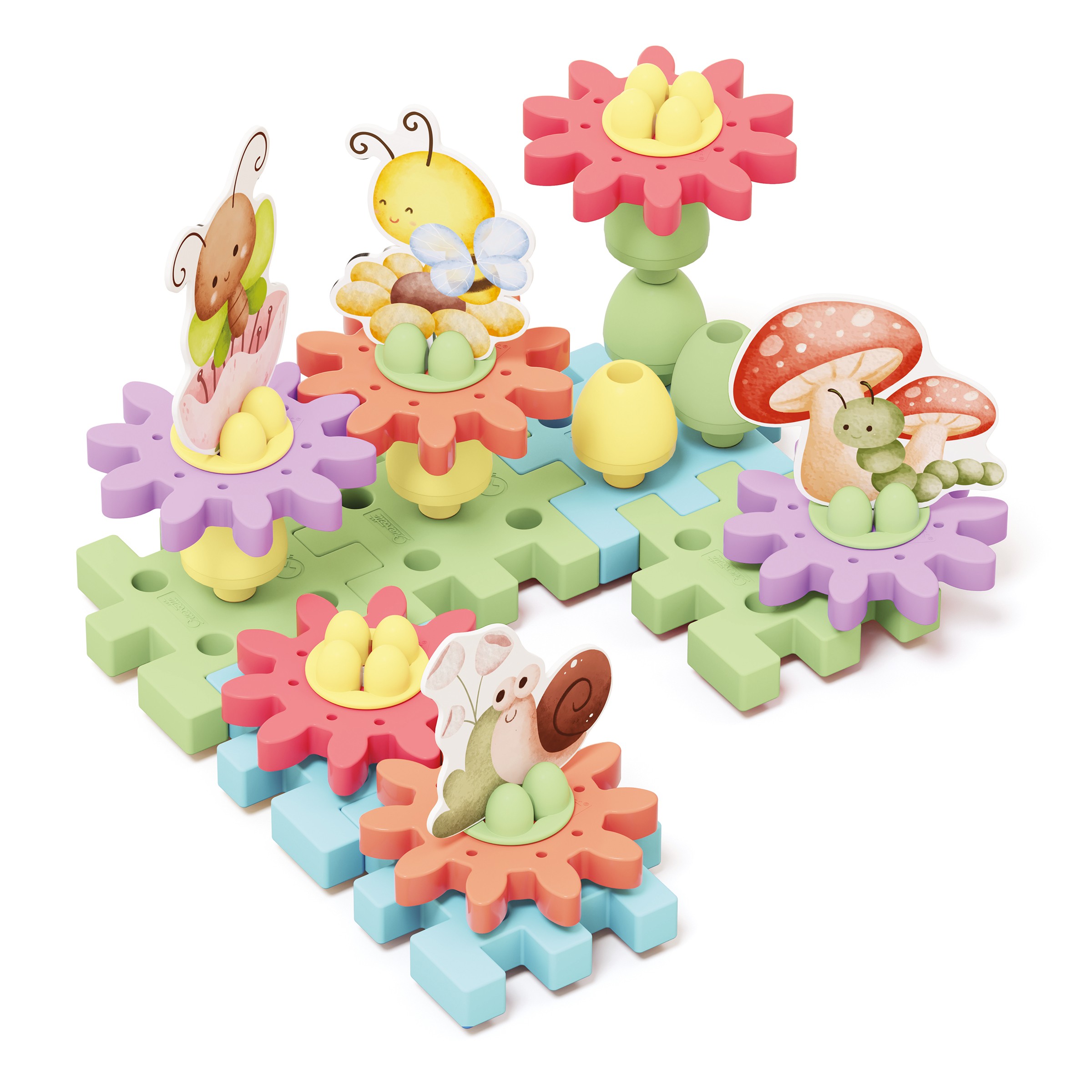 Quercetti 82275 Garden Gears  PLAYECO+
