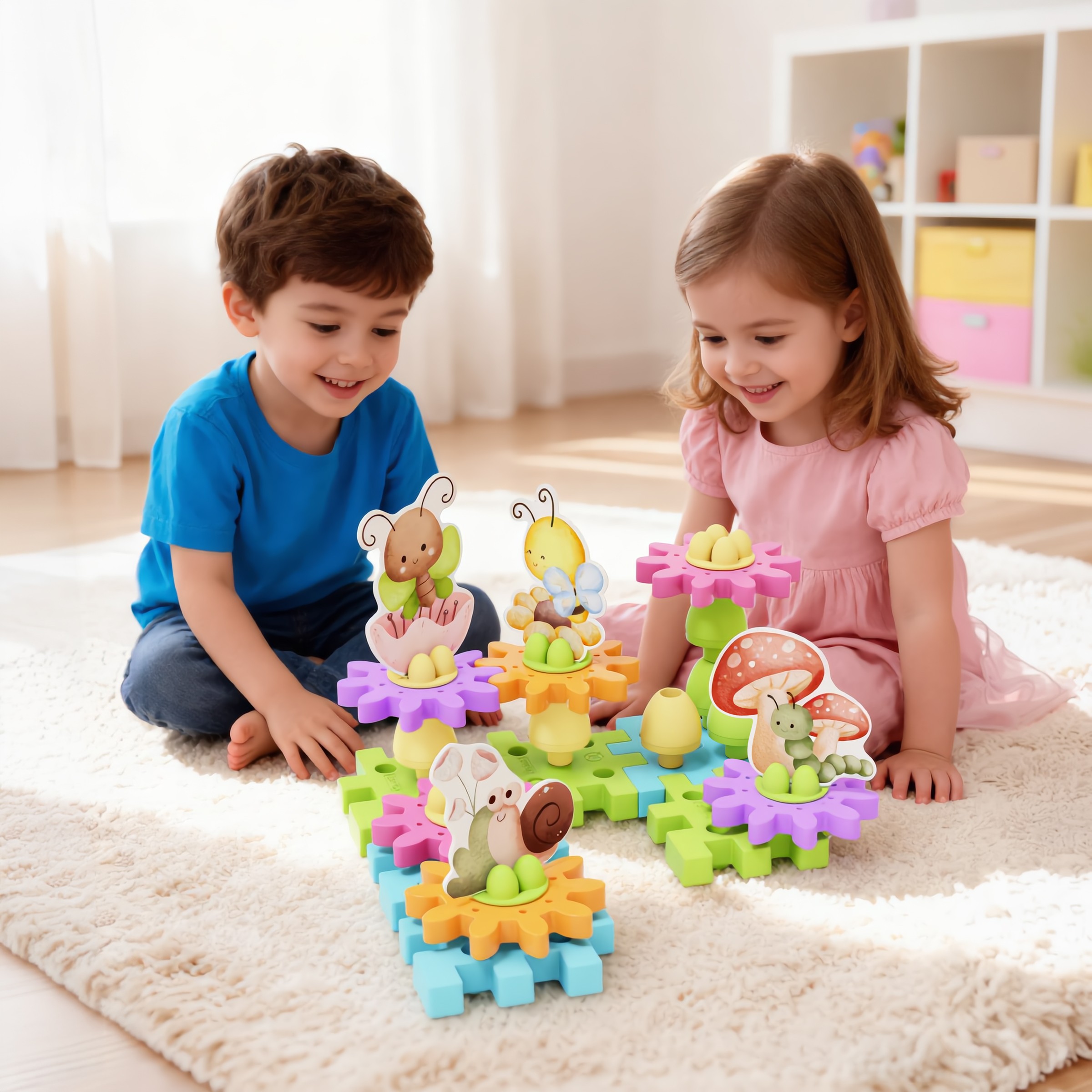 Quercetti 82275 Garden Gears  PLAYECO+