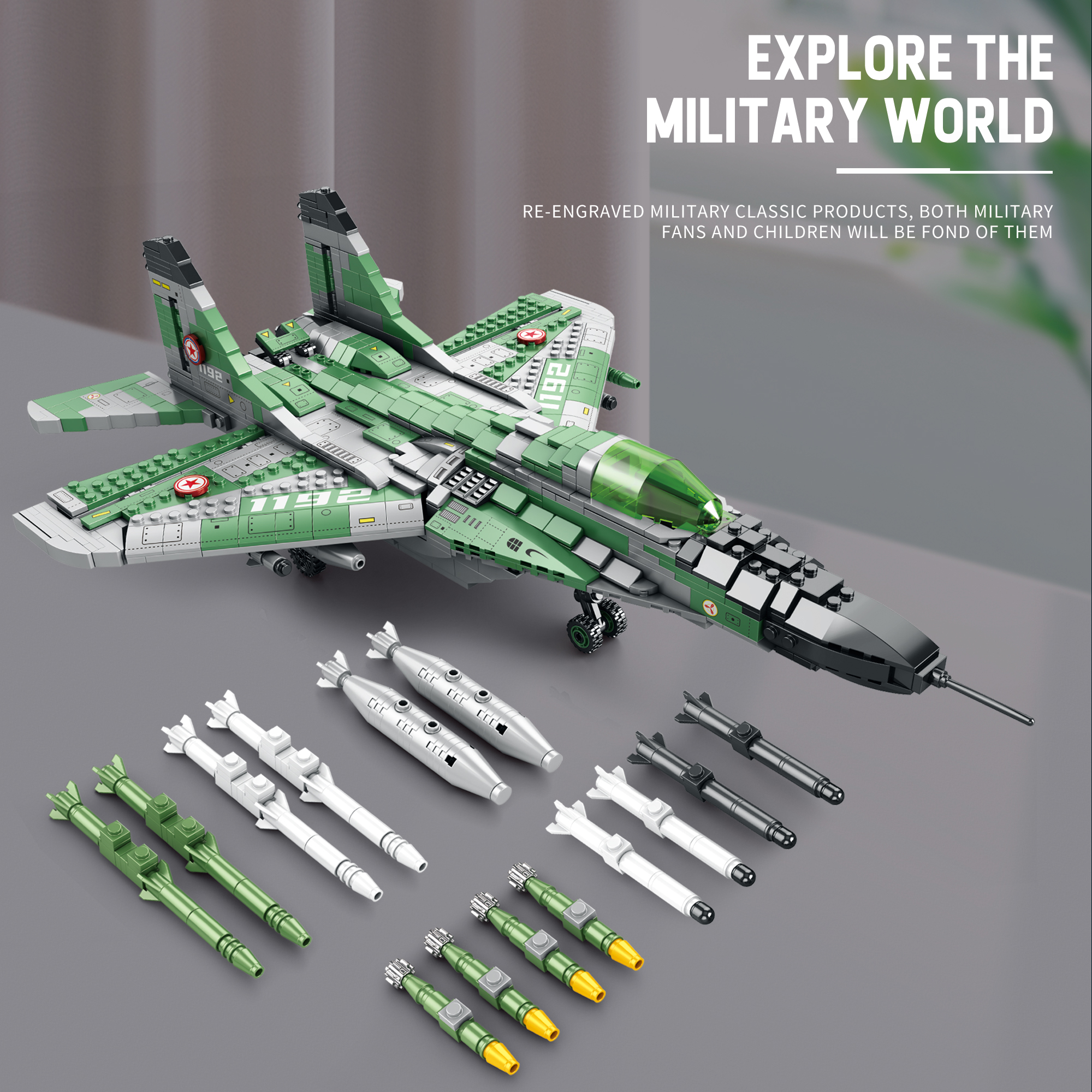 Reobrix 33024 Stíhací letoun MiG-29