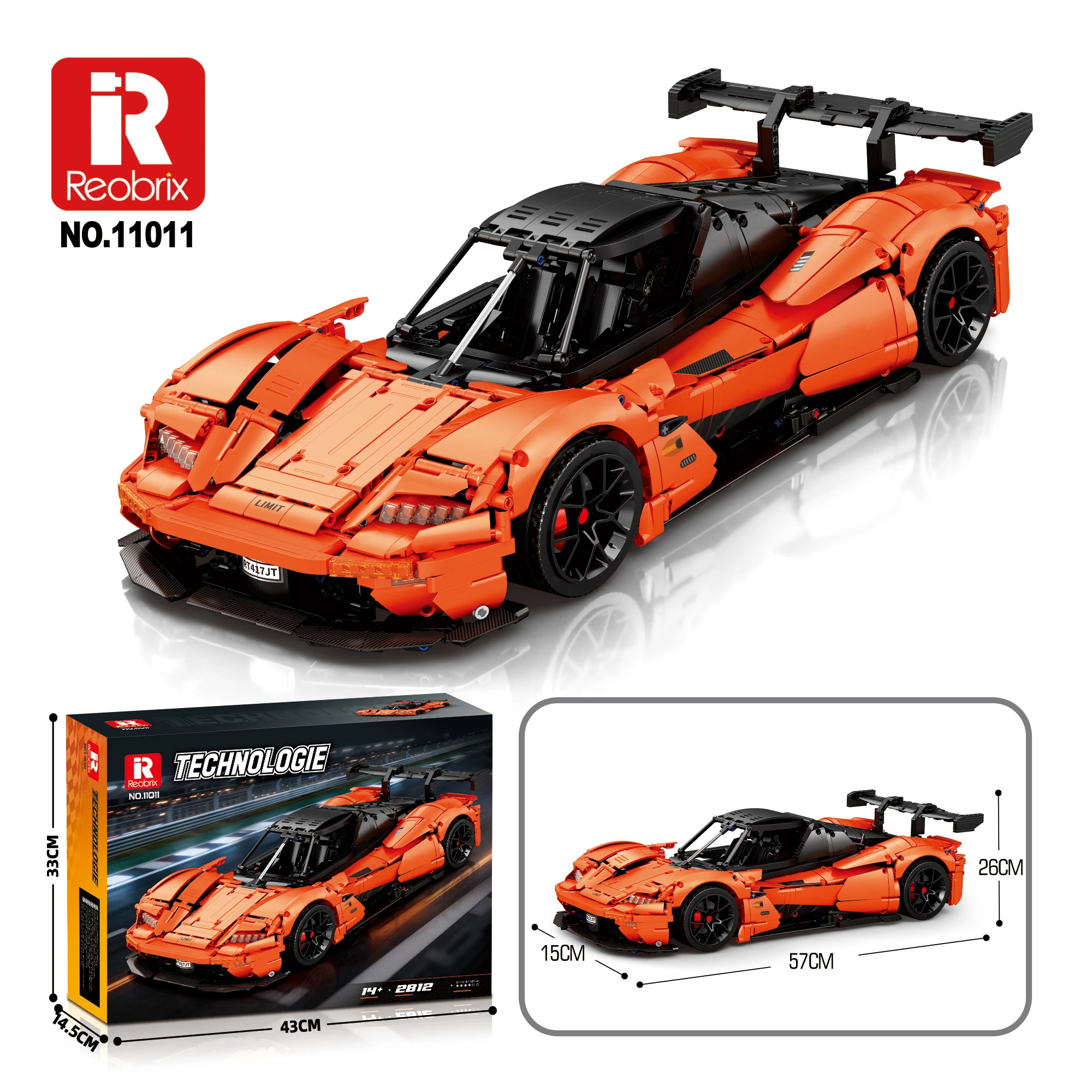 Reobrix 11011 Supersport KTM X-BOW GT-XR 1:8