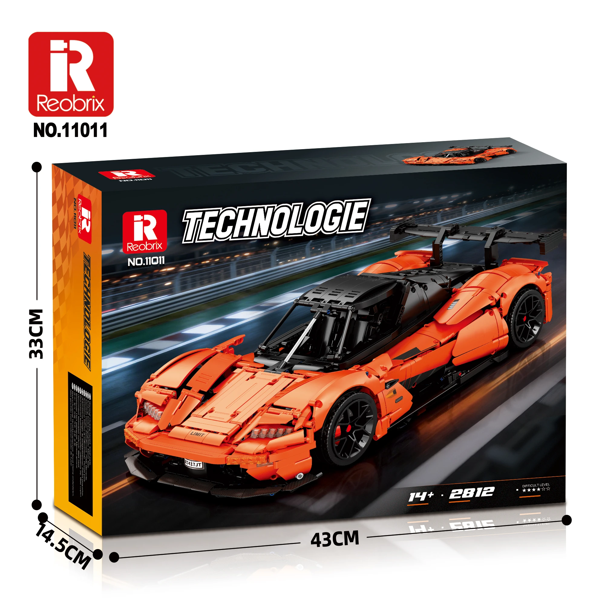 Reobrix 11011 Supersport KTM X-BOW GT-XR 1:8