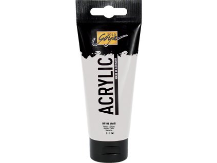 SOLO GOYA 100 ml WHITE matt akrilfesték