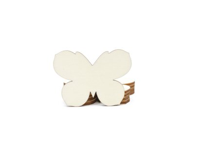 6,5 x 4,7 cm fa lepke (rétegelt lemez)