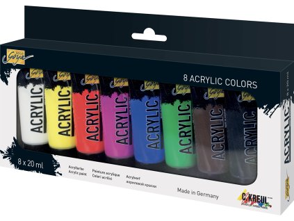 KREUL SOLO GOYA matt akrilfesték készlet 8 x 20 ml