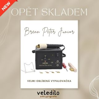 Konečně jsme se dočkali🥳👏🏻 Po velké pauze ve výrobě máme opět skladem oblíbené vypalovací stanice Brenn Peter Junior🔥❤️