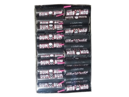 Dum Bum middle red petardy, 20 ks