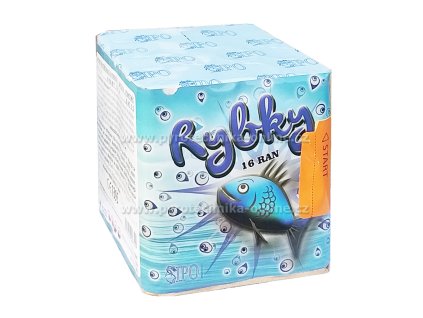 Kompaktní baterie Rybky, 16 ran