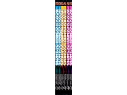 12242 roman candle 22 mix 60cm 6 ks 30balctn