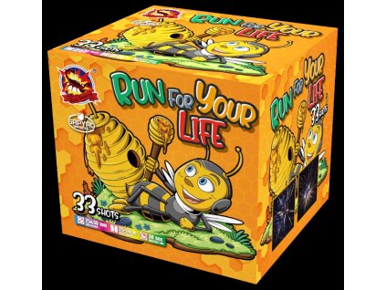 Ohňostroj Run for your life 33ran