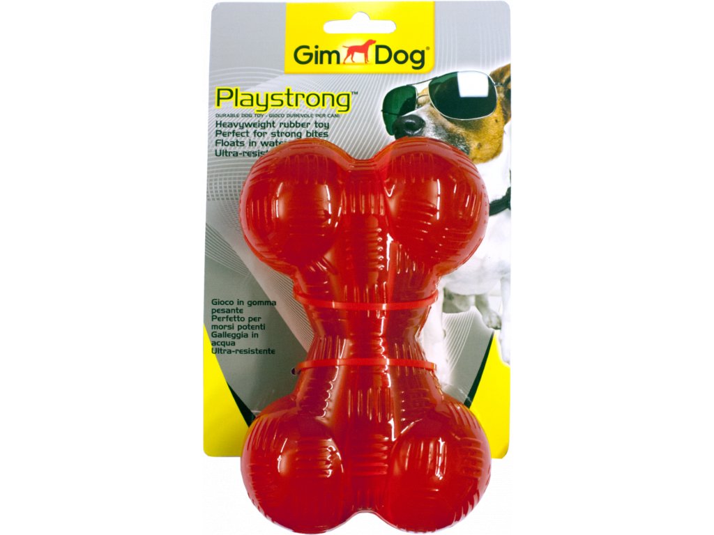 Hračka Gimborn Playstrong z tvrzené gumy 14 cm