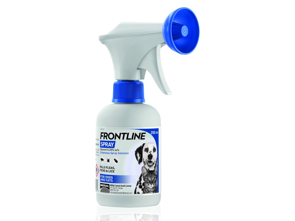 Frontline sprej proti blechám a klíšťatům 250ml