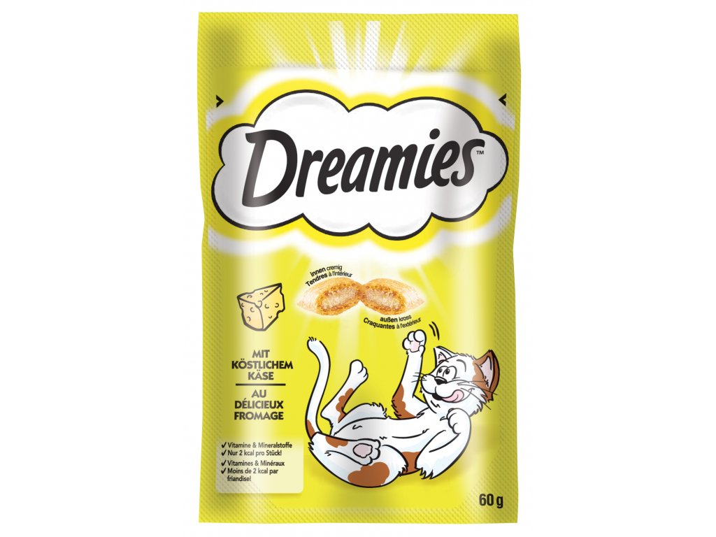 DREAMIES pochoutky sýrové 60g