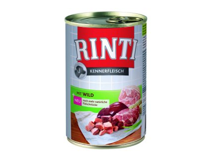 Finnern Rinti konzerva pro psy zvěřina 400g