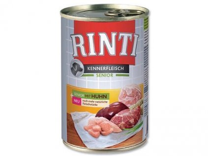 Finnern Rinti Senior konzerva pro psy kuře 400g
