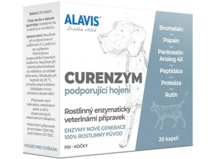 Alavis Curenzym Enzymoterapie 20 cps.