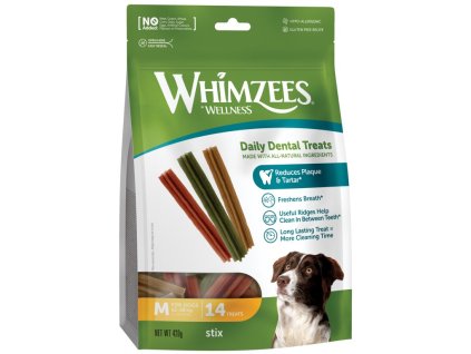 WHIMZEES dentální pamlsek Stix M 14ks