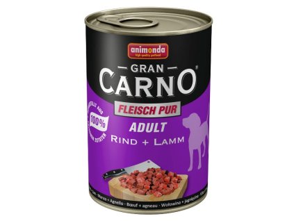 Animonda GranCarno Adult konzerva pro psy hovězí+jehněčí 800g