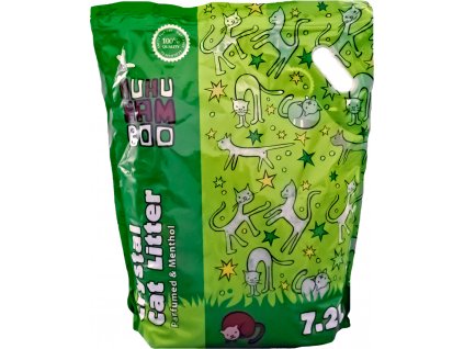 Podestýlka Huhubamboo silikon mentol 7,2l