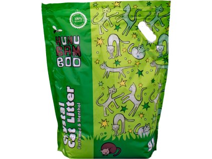 Podestýlka Huhubamboo silikon mentol 9l