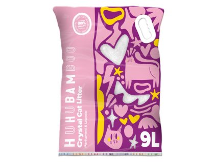 Podestýlka Huhubamboo silikon levandule 9l