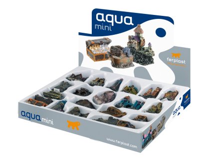 Akvarijní dekorace Ferplast  AQUA MINI 1ks