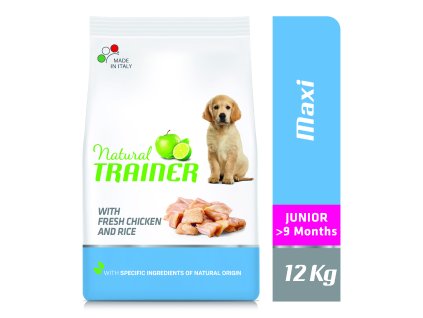 Natural Trainer Maxi Junior Cerstve kure 12kg